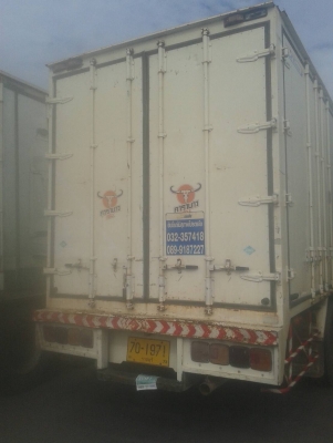 ขายรถ 6 ล้อ ตู้แห้ง ฮีโน่ CNG