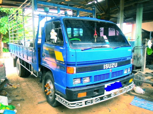 รถหกล้อ NPR 115 รถออกห้างแท้ สภาพสวย กระบะยาว 4.30 ม.