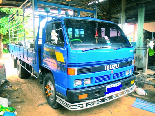 รถหกล้อ NPR 115 รถออกห้างแท้ สภาพสวย กระบะยาว 4.30 ม.