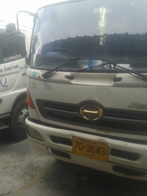 ขายรถบรรทุก 10 ล้อตู้ ฮีโน่ ใช้ CNG