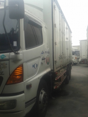 ขายรถบรรทุก 10 ล้อตู้ ฮีโน่ ใช้ CNG
