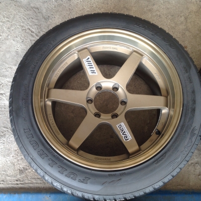 ล้อแม็ก TE37 ขอบ 20" 6 รู 139 หน้า 9.5 หลัง 10.5