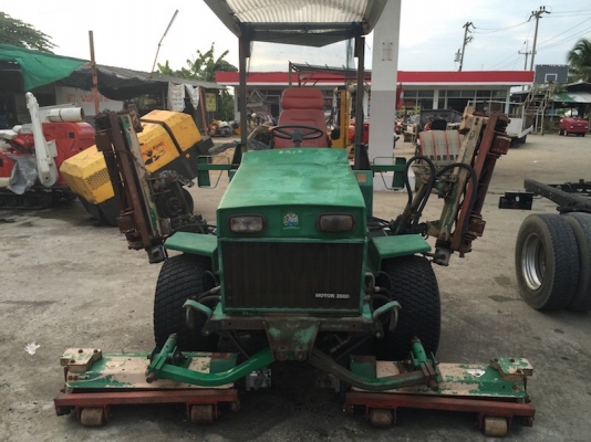 รถตัดหญ้ากรีน รถตัดหญ้านั่งขับ ยี่ห้อ ROMONESS