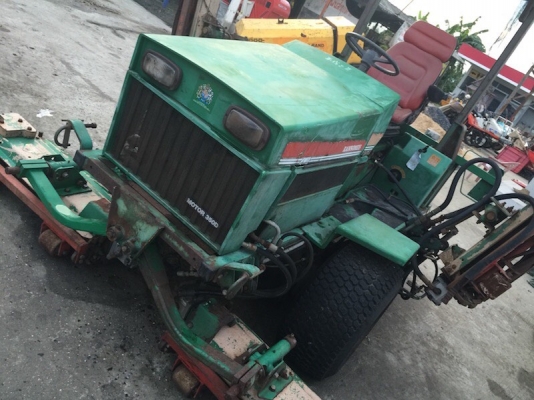 รถตัดหญ้ากรีน รถตัดหญ้านั่งขับ ยี่ห้อ ROMONESS