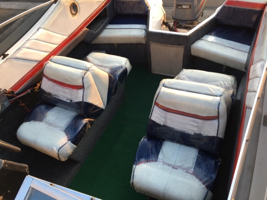 จัดโปรอีกสักลำ Bayliner 17ฟุต กับเครื่องYAMAHA90 เก่าเก็บจากญี่ปุ่น เอาไปเลยครับ 189,999฿