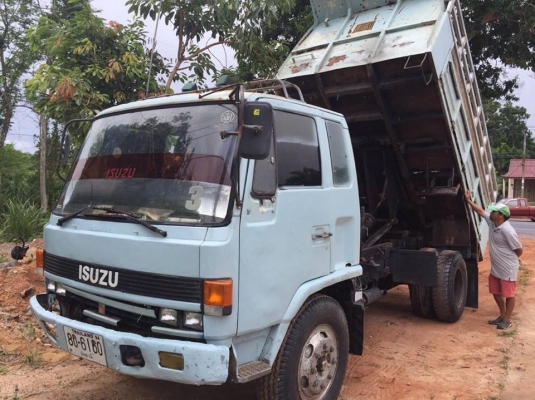 6 ล้อดั้ม 165 แรง ISUZU FSR11F รถห้างแท้เดิมๆ เล่มพร้อม