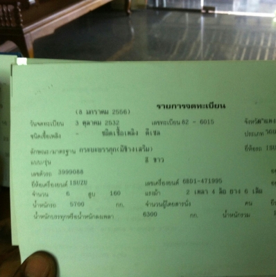 หกล้อ อีซูชุ ร็อคกี้ 165แรง กะบะคาโก้ยาว6.60ม รถห้างสภาพดีสวยเดิมๆพร้อมใช้งาน ทะเบีบนพร้อมโอน หกล้อ อีซูชุ ร็อคกี้ 165แรง กะบะคาโก้ยาว6.60ม รถห้างสภาพดีสวยเดิมๆพร้อมใช้งาน ทะเบีบนพร้อมโอน