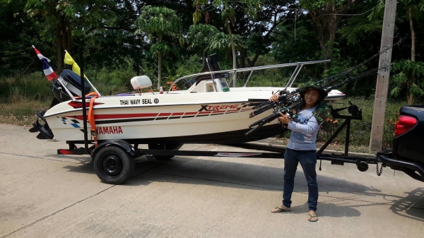 ขายเรือ14.6fเครื่องyamaha70แรงทริมไฟฟ้าพร้อมgpsราคา165,000