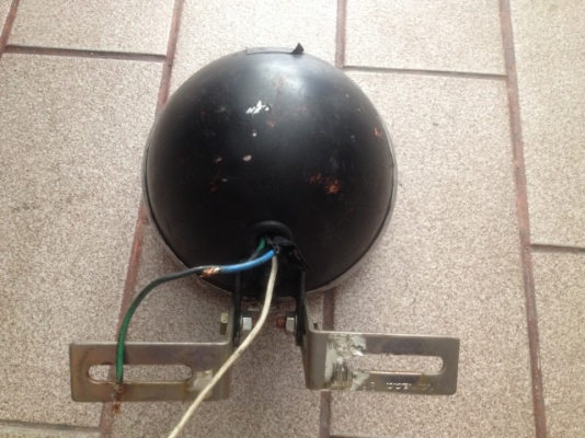 ไฟหน้ามอเตอร์ไซค STANLEY เเท้ญีปุ่นสภาพดี