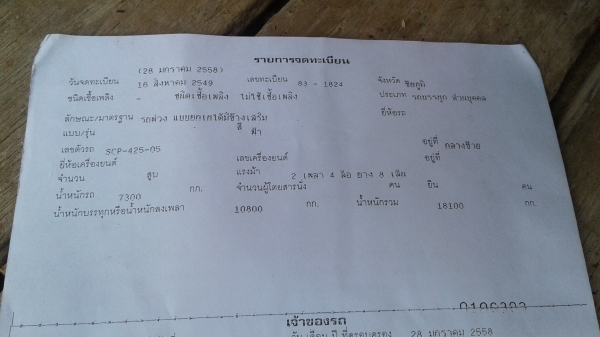 ขายคับ 268,000 ลูกพ่วงดั้ม