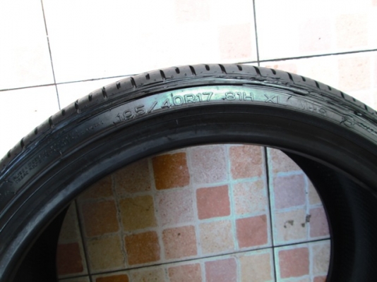 ขายยาง NANKANG 195-40-17 ปลายปี13 ดอกสวยจัด (1คู่)