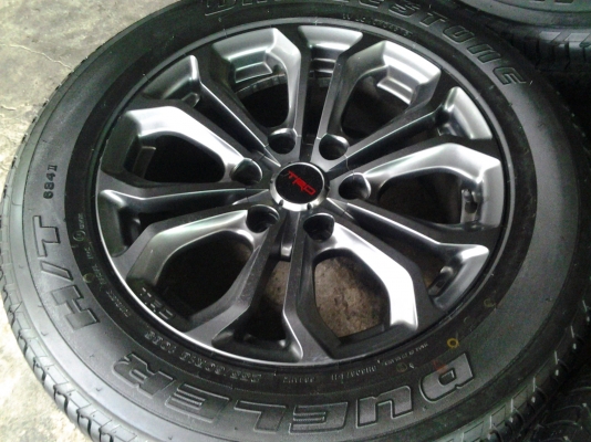 ล้อแท้ TOYOTA FORTUNER TRD 4 พร้อมยางใหม่ ล้อแท้ TOYOTA FORTUNER TRD 4 พร้อมยางใหม่