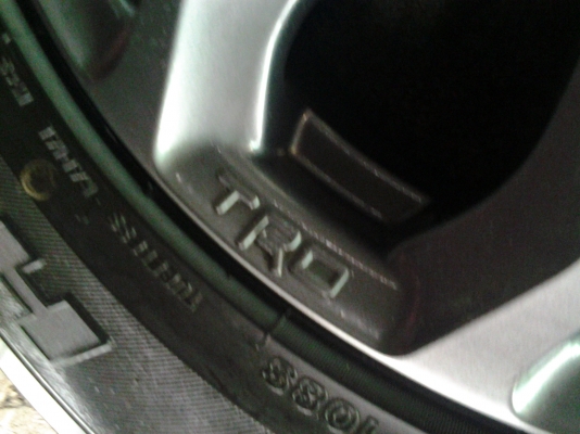 ล้อแท้ TOYOTA FORTUNER TRD 4 พร้อมยางใหม่ ล้อแท้ TOYOTA FORTUNER TRD 4 พร้อมยางใหม่