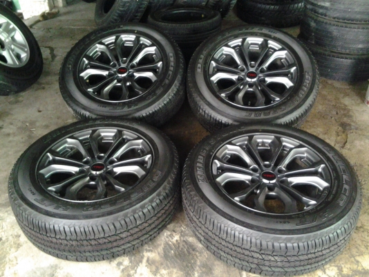 ล้อแท้ TOYOTA FORTUNER TRD 4 พร้อมยางใหม่