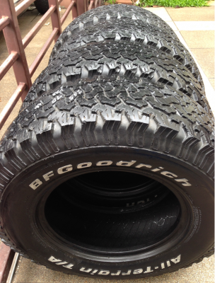 ยาง All BF Goodrich 265 70 16 พร้อมใช้งาน ราคาไม่แพง