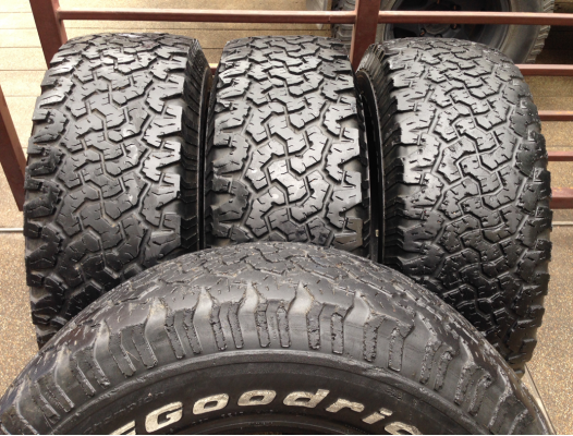 ยาง All BF Goodrich 265 70 16 พร้อมใช้งาน ราคาไม่แพง