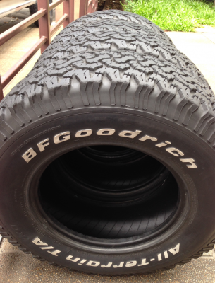 ยาง All BF Goodrich 30 9.5 R15 พร้อมใช้งาน ราคาไม่แพง