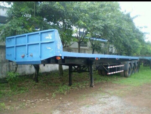 ขายหางพ่วงพื้นเรียบ ยาว12เมตร