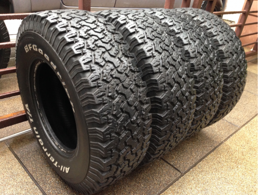 ยาง All BF Goodrich 31 10.5 R15 ดอกเต็ม ใช้ยาว ราคาไม่แพง