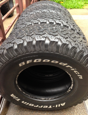 ยาง All BF Goodrich 31 10.5 R15 ดอกเต็ม ใช้ยาว ราคาไม่แพง