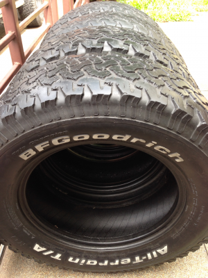 ยาง All BF Goodrich 265 65 17 พร้อมใช้งาน ราคาไม่แพง