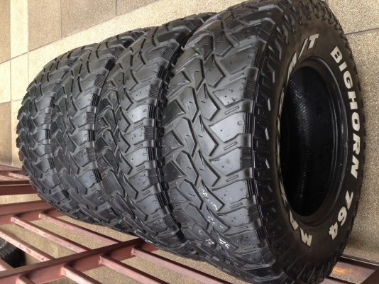 ยาง Mud Maxxis 265 75 16 ปลายปี12 ดอกเยอะ พร้อมใช้งาน ราคาไม่แพง
