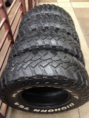 ยาง Mud Maxxis 265 75 16 ปลายปี12 ดอกเยอะ พร้อมใช้งาน ราคาไม่แพง