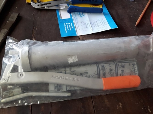 ขายกระบอกอัดจาระบีPRESSOL HAMCO Made in Germany.ใหม่เก่าเก็บ