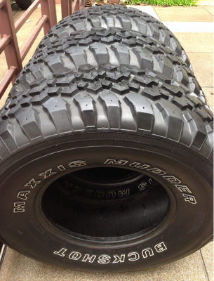 ยาง Mud Maxxis 32 11.5 R15 ปลายปี11 ดอกเต็ม จำนวน 3 เส้น