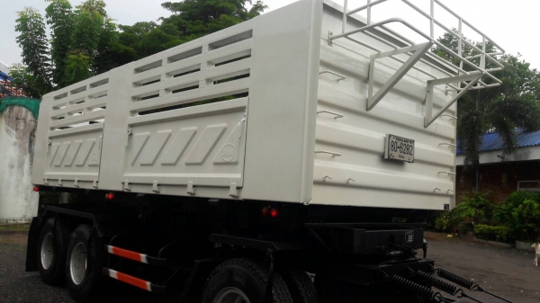 กระบะสามมิตรดั้ม 3เพลา ปี54