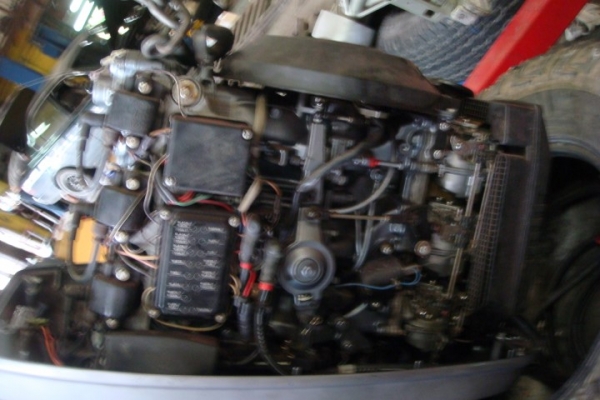 ขายเครื่อง yamaha 90แรง หาง 25