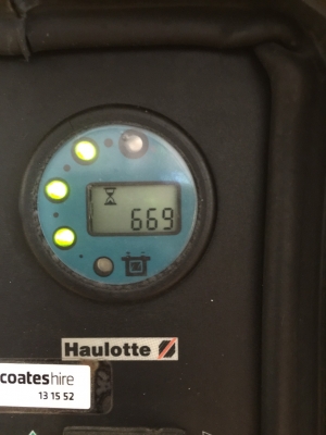 รถกระเช้า Haulotte star10 เสาสูง 12 m รถกระเช้า Haulotte star10 เสาสูง 12 m