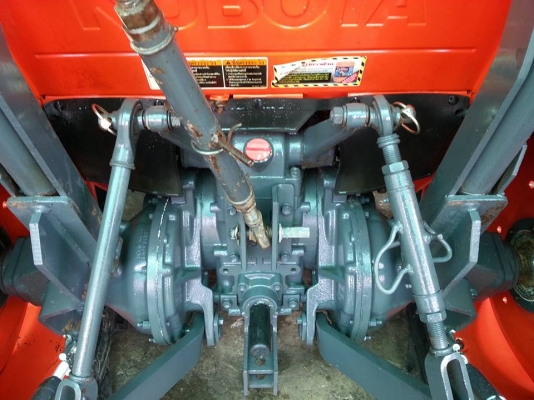 คูโบต้า L4708 4 WD อุปกรณ์ 3 ชิ้น ใบมีดดันหน้าใหม่ ผานช้าง DH246F โรตารี่ช้าง RX182F