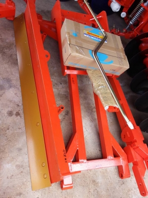 คูโบต้า L4708 4 WD อุปกรณ์ 3 ชิ้น ใบมีดดันหน้าใหม่ ผานช้าง DH246F โรตารี่ช้าง RX182F