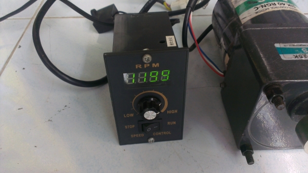 มอเตอร์เกียร์ STS พร้อมสปีดคอนโทลร RPM