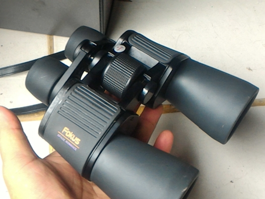 กล้องส่องทางไกลจากญี่ปุ่น ยี่ห้อ FOKUS   7*50 ส่องได้ชัดเจน ตัวใหญ่สภาพดีพร้อมใช้งาน
