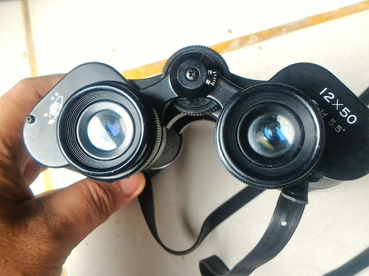 กล้องส่องทางไกลจากญี่ปุ่น ยี่ห้อ FOKUS   7*50 ส่องได้ชัดเจน ตัวใหญ่สภาพดีพร้อมใช้งาน