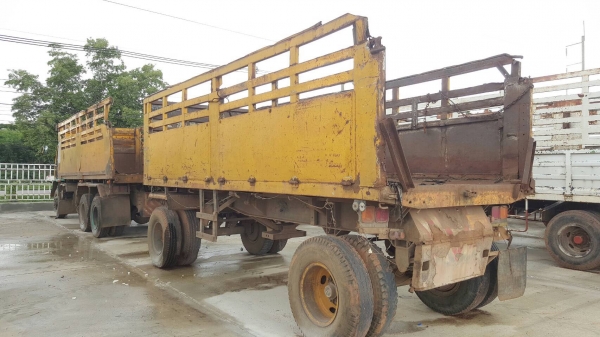 ขาย รถพ่วงดั้มแม่-ลูก ISUZU DECA 270 EURO 1 ปี 46 เครื่องเดิม 270 เกียร์เดิม ZF คัสซีสวยตลอดเส้น เอกสารเล่มทะเบียนพร้อมโอน