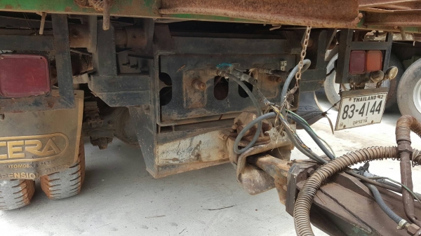 ขาย รถพ่วง ISUZU DECA 320  ปี 47 ดั้มเกษตรแม่-ลูก ต่ออู่ เอส ที เทรลเลอร์ คัสซีสวยตลอดเส้น เครื่องเดิม เกียร์เดิม เอกสารเล่มทะเบียนพร้อมโอน