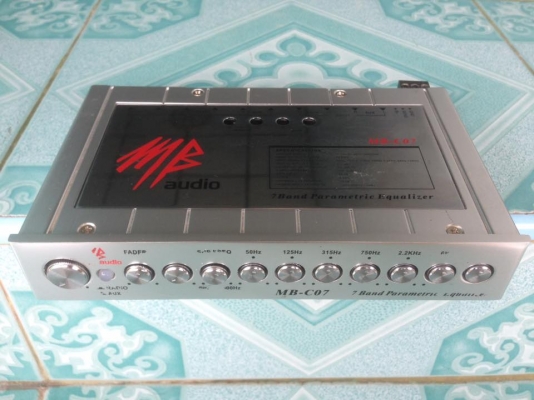 ปรีแอมป์7แบน MB(ปุ่มเก็บได้) ขาย 1150 บาท