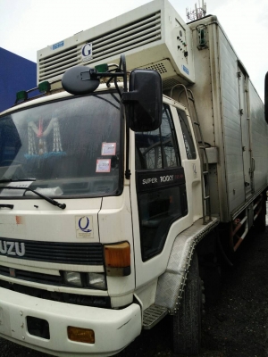 หกล้อ อีซูชุ ร็อค FTR11NY175ช่วงยาว 6.70ม (บรรทุกตู้เย็น) สภาพดีสวยบางเดิมพร้อมใช้งาน ทะเบียนพร้อมโอน
