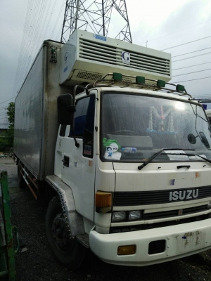 หกล้อ อีซูชุ ร็อค FTR11NY175ช่วงยาว 6.70ม (บรรทุกตู้เย็น) สภาพดีสวยบางเดิมพร้อมใช้งาน ทะเบียนพร้อมโอน