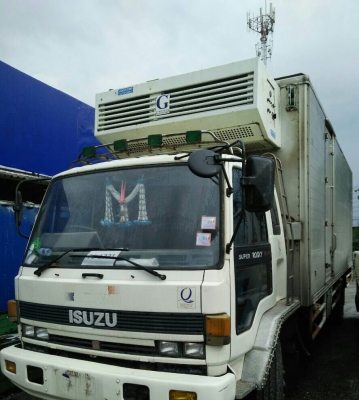 หกล้อ อีซูชุ ร็อค FTR11NY175ช่วงยาว 6.70ม (บรรทุกตู้เย็น) สภาพดีสวยบางเดิมพร้อมใช้งาน ทะเบียนพร้อมโอน