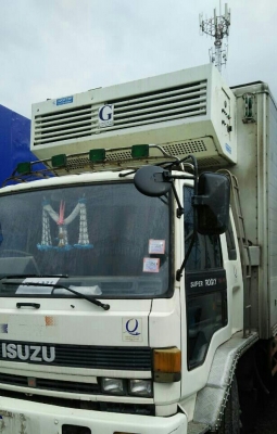 หกล้อ อีซูชุ ร็อค FTR11NY175ช่วงยาว 6.70ม (บรรทุกตู้เย็น) สภาพดีสวยบางเดิมพร้อมใช้งาน ทะเบียนพร้อมโอน