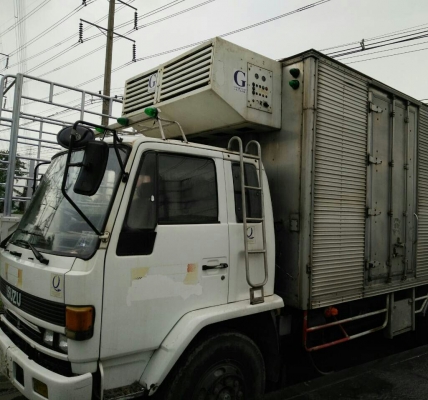 หกล้อ อีซูชุ ร็อค FTR11NY175ช่วงยาว 6.70ม (บรรทุกตู้เย็น) สภาพดีสวยบางเดิมพร้อมใช้งาน ทะเบียนพร้อมโอน
