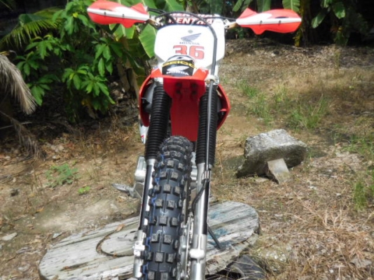 HONDA CRF230F ปี2002มีอินวอยสวยมากใช้ดูแลรักษาดี