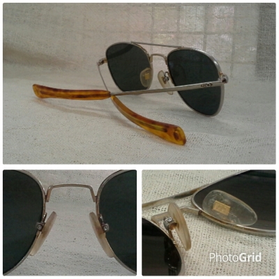 แว่นตาต้นตำรับเสืออากาศยุค '70s  ราคานักศึกษา!  Original AO Skymaster Pilot made in USA