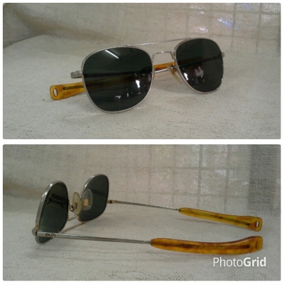 แว่นตาต้นตำรับเสืออากาศยุค '70s  ราคานักศึกษา!  Original AO Skymaster Pilot made in USA