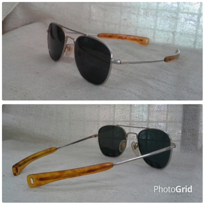 แว่นตาต้นตำรับเสืออากาศยุค '70s  ราคานักศึกษา!  Original AO Skymaster Pilot made in USA