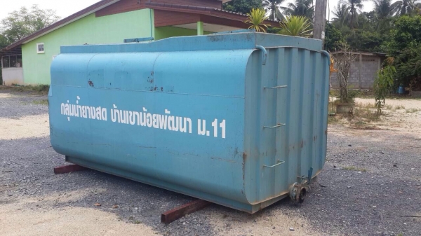 ขายแท็งค์น้ำยางสดของรถ 6 ล้อขนาดบรรจุ 11000 ลิตร ราคา 40000